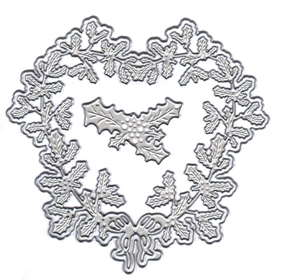 Joy! Crafts Cutting Die - Heart Shape of Holly Berries