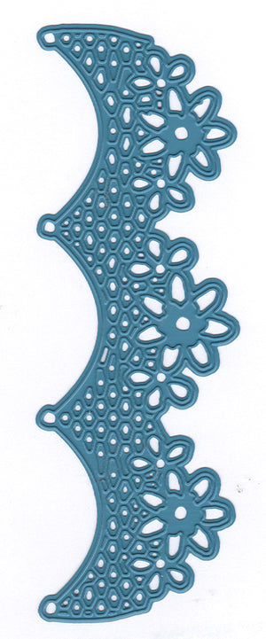Joy! Crafts Cutting Die - Net Edger with Flowers