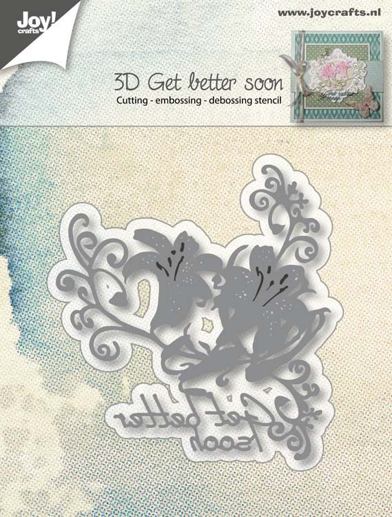 Joy! Crafts Cutting Die - Get better soon