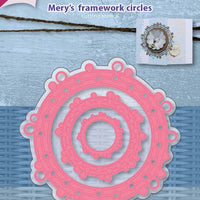 Joy! Crafts Cutting Die - Mery's Frame Work Circles
