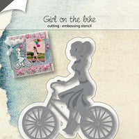 Joy! Crafts Cutting Die - Girl on a Bike