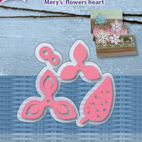 Joy! Crafts Cutting Die - Mery's Flowers heart  (4)