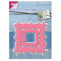 Joy! Crafts Cutting Die - Mery's Square with Circles