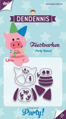 Joy! Crafts Cutting Die - Dendennis Party - Party Pig