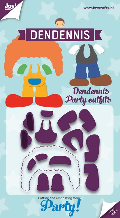 Joy! Crafts Cutting Die - Dendennis Party - Wardrobe