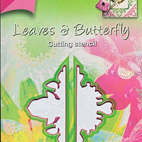 Joy! Crafts Cutting Die - Leaves & Butterfly - 2pc