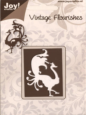 Joy! Crafts Cutting Die - Vintage Flourishes-Peacock 2