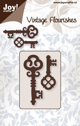 Joy! Crafts Cutting Die - Vintage Flourishes - Cutting Keys 1