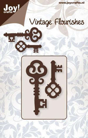 Joy! Crafts Cutting Die - Vintage Flourishes - Cutting Keys 1
