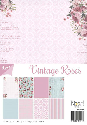 Joy! Craft Papers - Vintage Roses