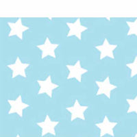 Parchment Paper Stars Light Blue