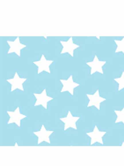 Parchment Paper Stars Light Blue