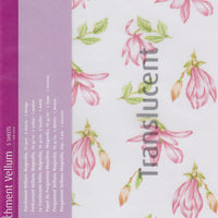 Vellum magnolia (5 sheets)