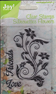 Joy! Crafts - Clear Stamp - Friends Flourish