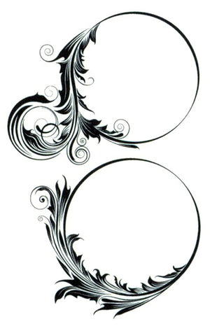 Joy! Crafts - Clear Stamp - Floral frames 2