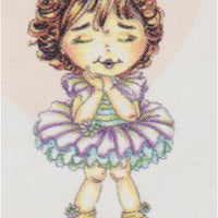 Joy! Crafts - Clear Stamp - girl/hat