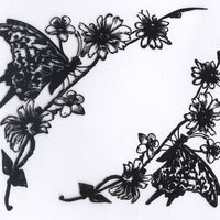 Joy! Crafts -Butterflies Corner Stamp