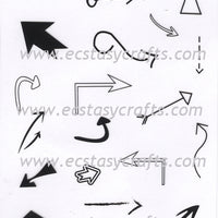 Joy! Crafts - Clear Stamp - Arrows