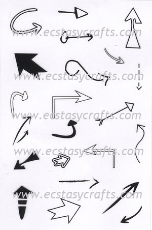 Joy! Crafts - Clear Stamp - Arrows