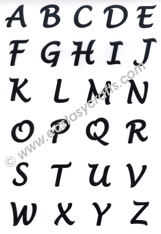 Joy! Crafts - Clear Stamp - Alphabet Uppercase