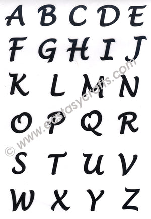 Joy! Crafts - Clear Stamp - Alphabet Uppercase