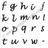 Joy! Crafts - Clear Stamp - Alphabet Lowercase