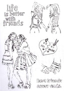 Joy! Crafts - Clear Stamp - Friendship