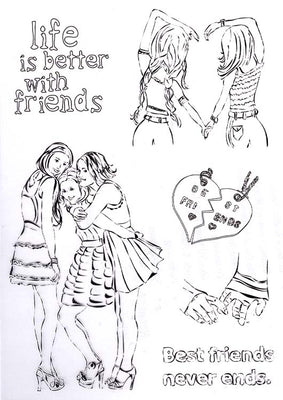 Joy! Crafts - Clear Stamp - Friendship