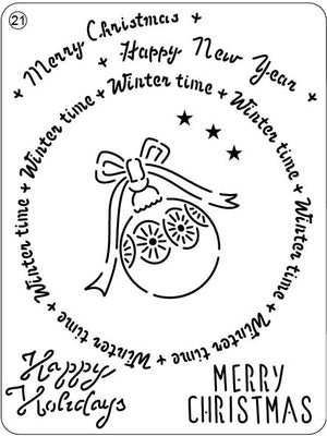 Mini Grid - Merry Christmas