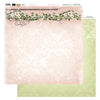 12x12 Patterned Paper  - Rose Header - Vintage Rose Collection (5)