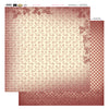 12x12 Patterned Paper  - Petite Flowers - Vintage Rose Collection (5)