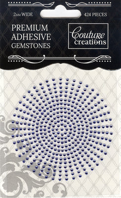 Couture Creations 2mm Gemstones - Azure