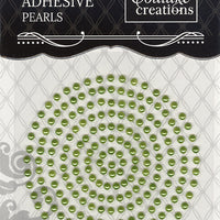 Couture Creations 3mm Pearls - Grass Green