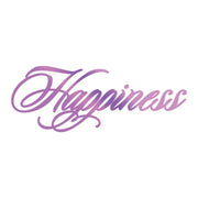 Couture Creations Hotfoil Stamp - Happiness Sentiment