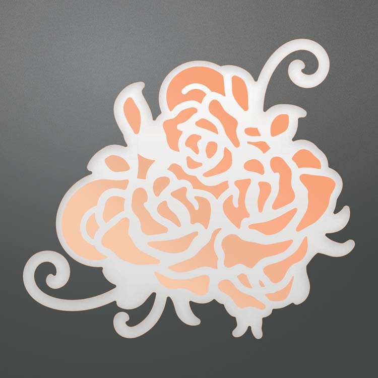 Couture Creations Hotfoil Stamp - Rosy