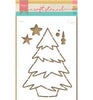 Craft Stencil Christmas Tree by Marleen