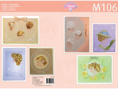 M106 Pergamano Pattern booklet Elegant Ladies