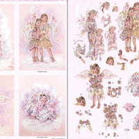 3D Precut (2 sheets)Angle Whispers - By Side/Friendship/Harmony/Grace