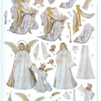 3D Precut - Angel Holding Hands