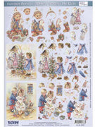 3D Paintbox Precut Christmas Babies