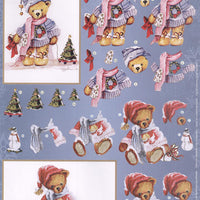3D Precut - Bradley Bear/Jaime Bear
