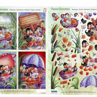 3D Precut - Cream Quackers-Romantic