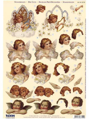 3D Precut Angels and Cherubs