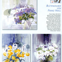 3D Precut (2 sheets)Franz Heigl Hydrangeas, Tulips, Hibiscus