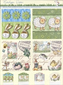 3D Precut - Twin Pack - Rabbits, Little Cheep and Nostalgic Easter