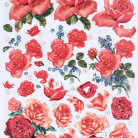 Reddy Die Cut 3D - Red Roses