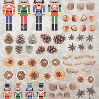 Pre Cut Toy Soldier  / pine cones