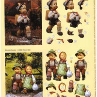 3D Precut Hummel - Children Walking