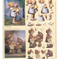 3D Hummel step by step Mother/ Baby Carriage