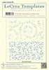 LeCrea Stencil decorations 2. Stars & Dots